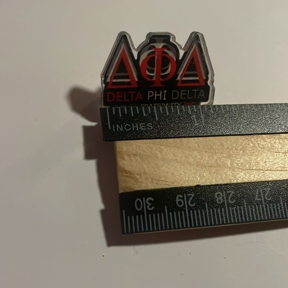 Delta Phi Delta Dance Fraternity Inc. Lapel Pin Greek Sorority - Picture 5 of 5